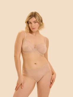 Soutien-gorge avec armatures emboitant - Peau Rosée