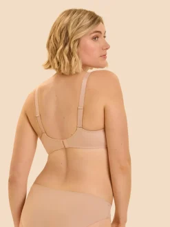 Soutien-gorge avec armatures emboitant - Peau