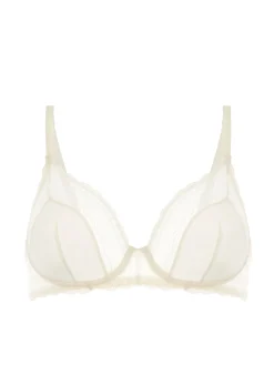 Soutien-gorge avec armatures décolleté - Naturel