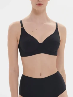 Soutien-gorge avec armatures décolleté - Noir