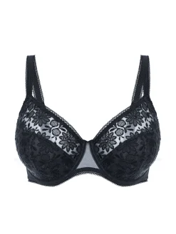 Soutien-gorge avec armatures emboitant - Noir