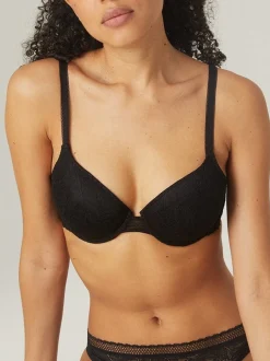 Soutien-gorge coque emboîtante - Noir