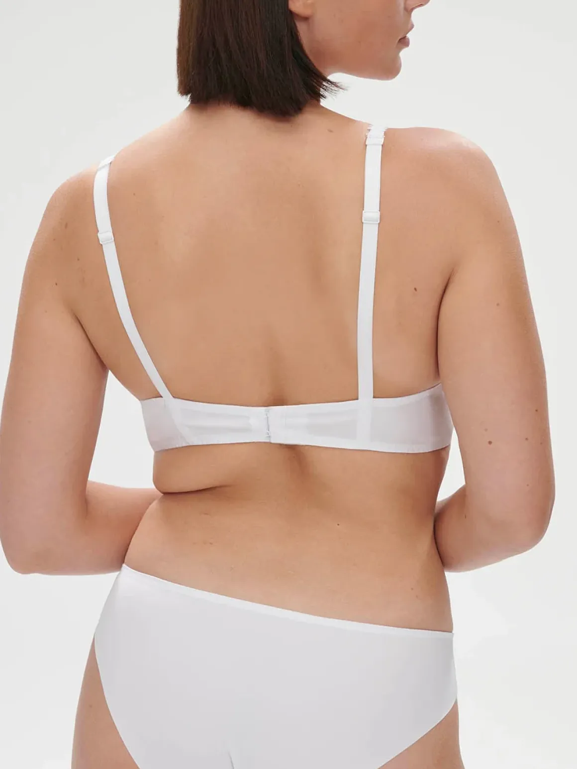 Soutien-gorge corbeille - Blanc Cristal