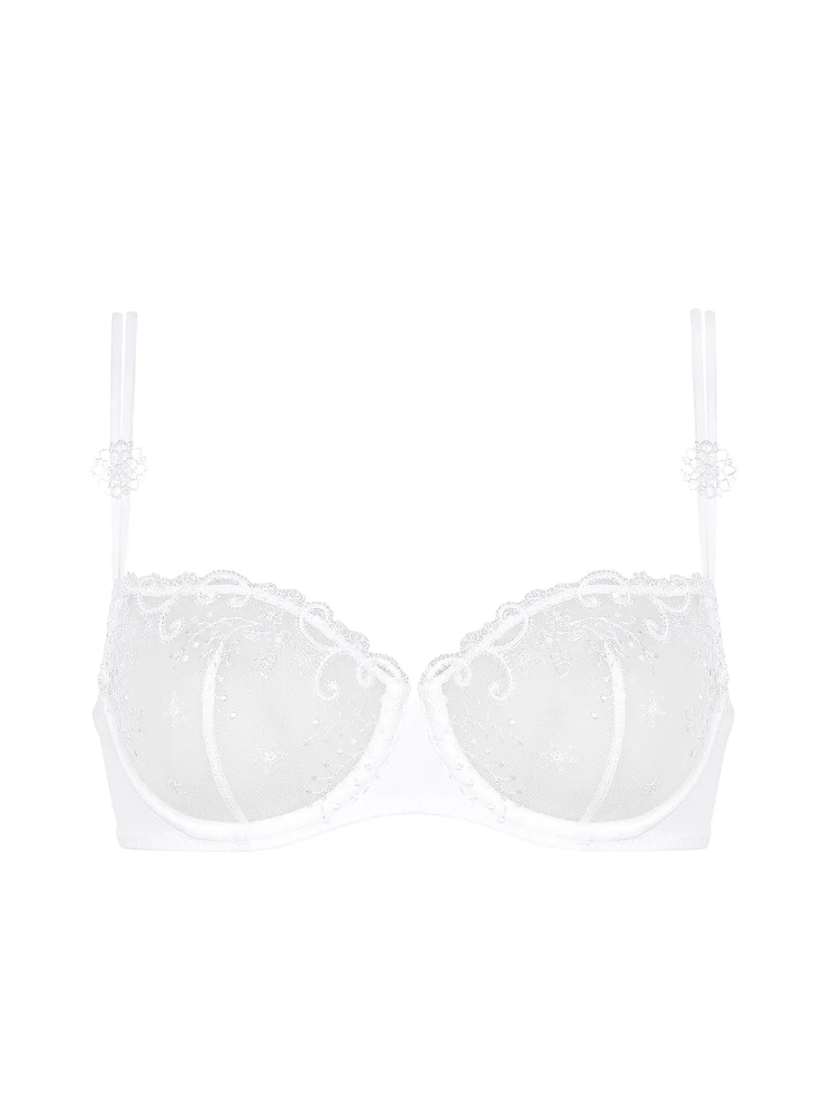 Soutien-gorge corbeille - Blanc