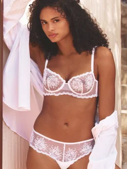 Soutien-gorge corbeille - Blanc
