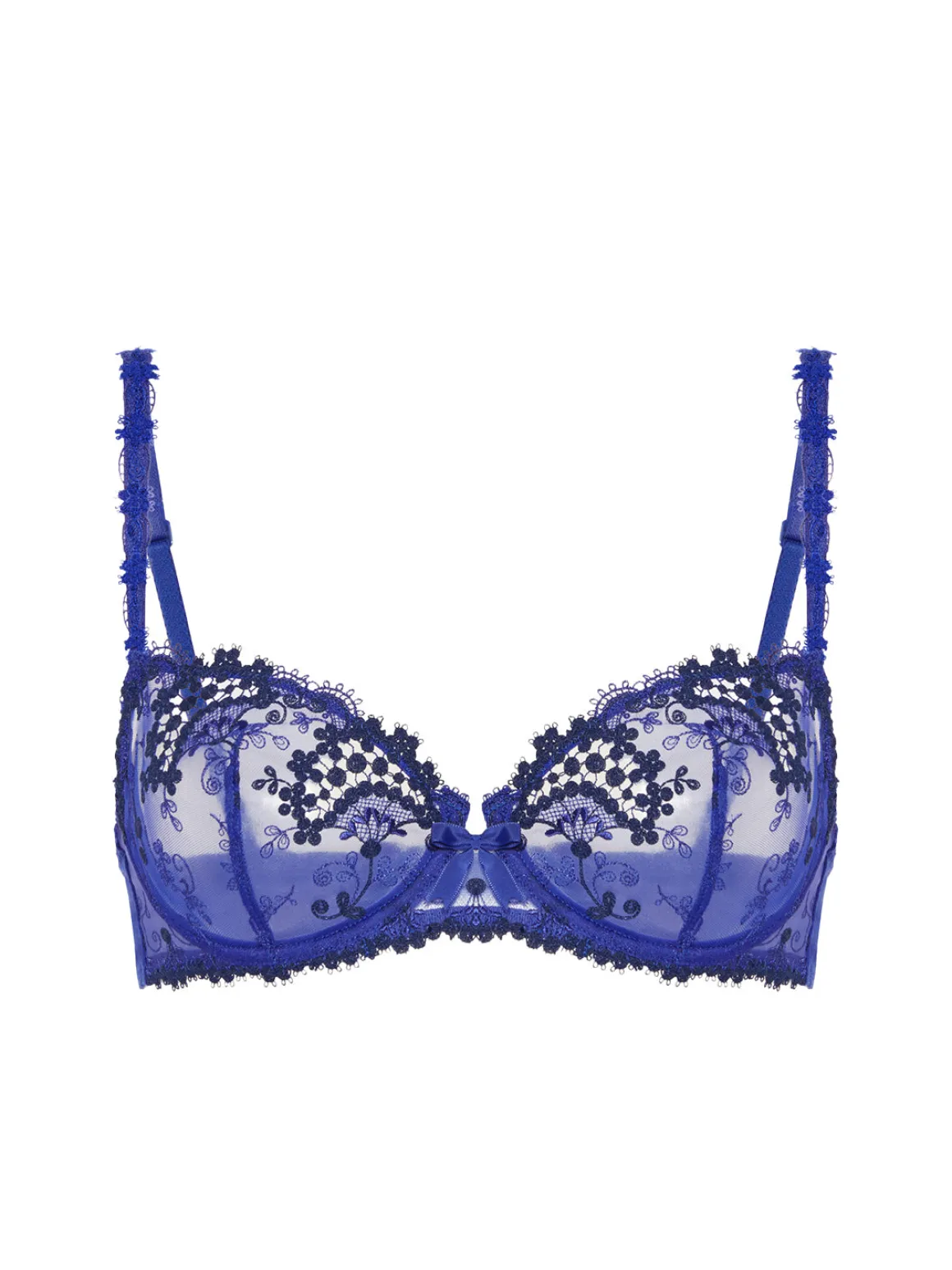 Soutien-gorge corbeille - Bleu électrique