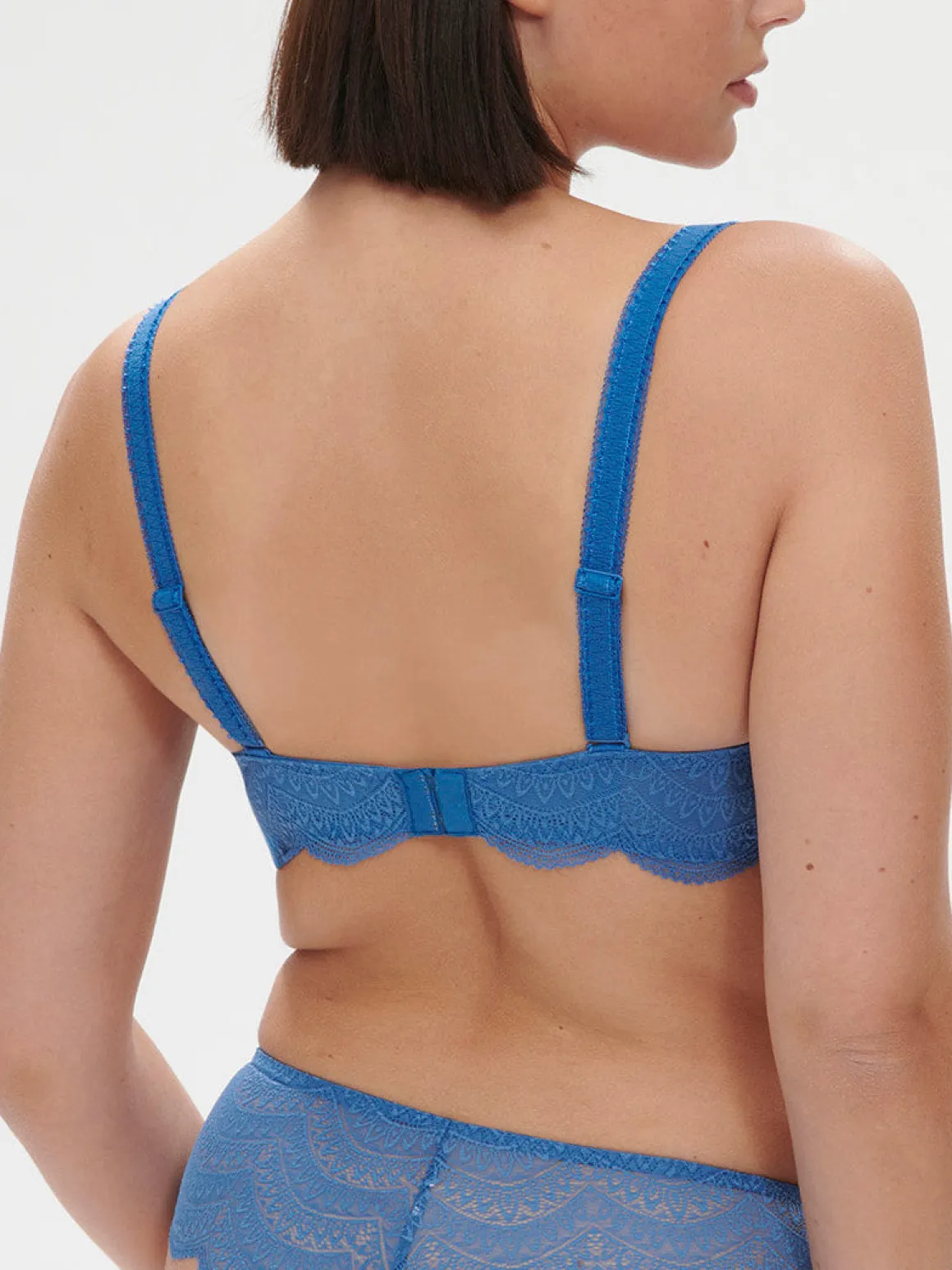 Soutien-gorge corbeille - Bleu Myosotis