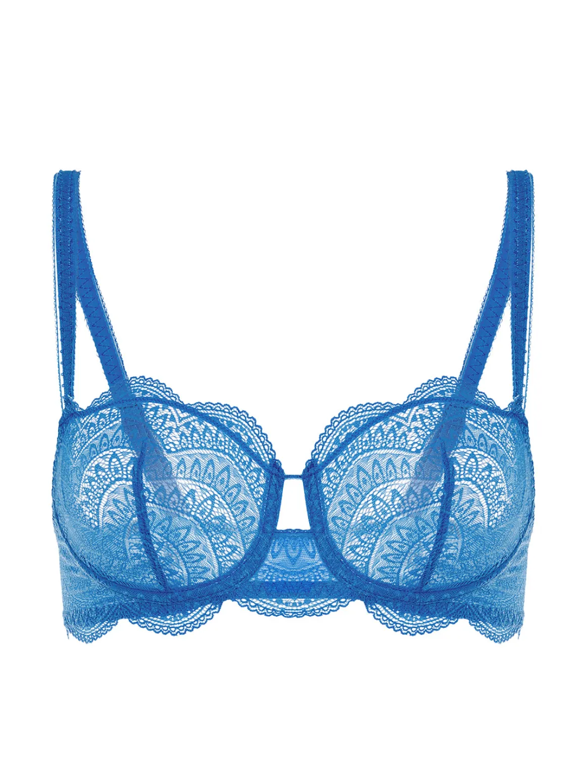 Soutien-gorge corbeille - Bleu Myosotis