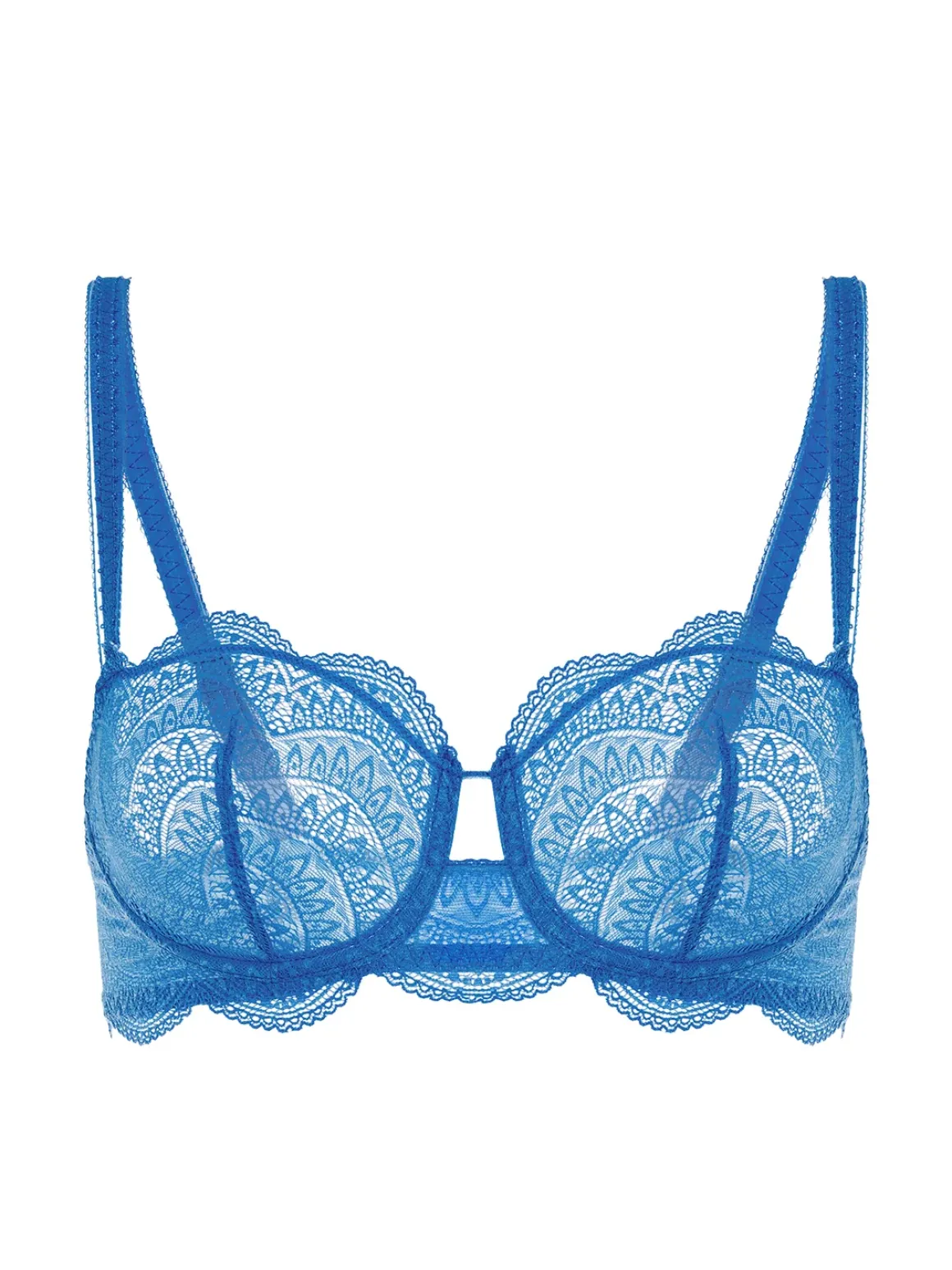 Soutien-gorge corbeille - Bleu Myosotis