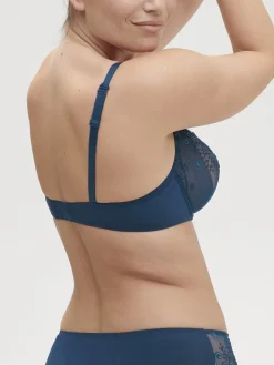 Soutien-gorge corbeille - Bleu Prestige