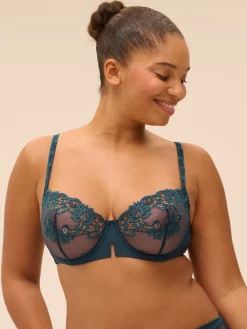Soutien-gorge corbeille - Bleu Prestige