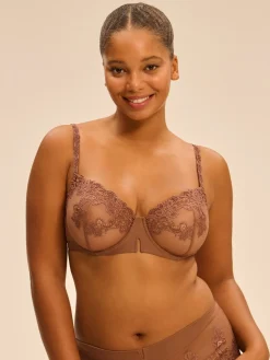 Soutien-gorge corbeille - Brun Tender