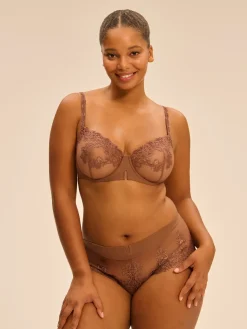 Soutien-gorge corbeille - Brun Tender