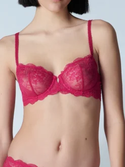 Soutien-gorge corbeille - Cranberry