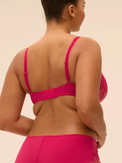 Soutien-gorge corbeille - Cranberry