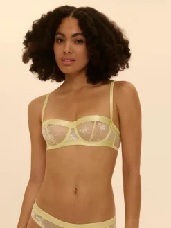 Soutien-gorge corbeille - Jaune Limonade