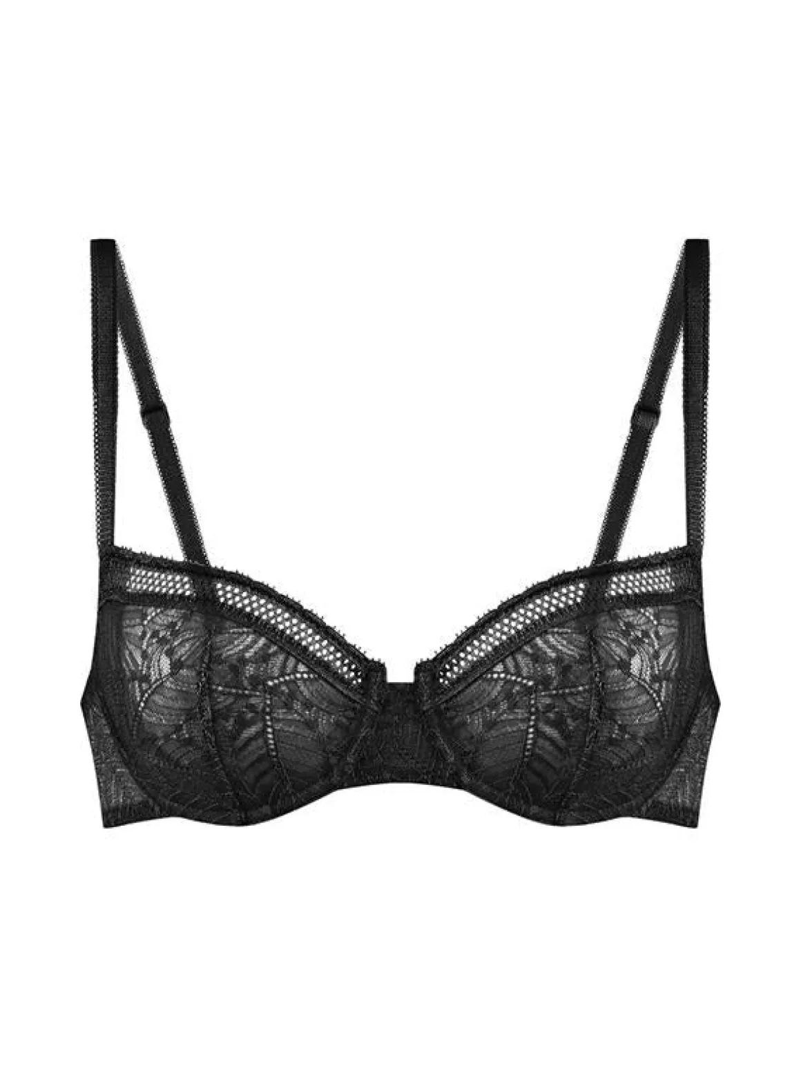 Soutien-gorge corbeille - Noir