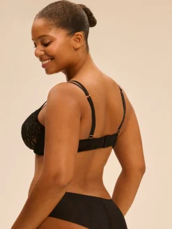 Soutien-gorge corbeille - Noir