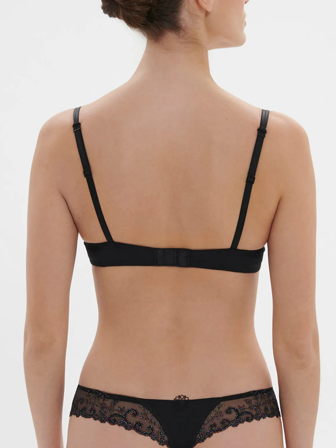 Soutien-gorge corbeille - Noir Gem