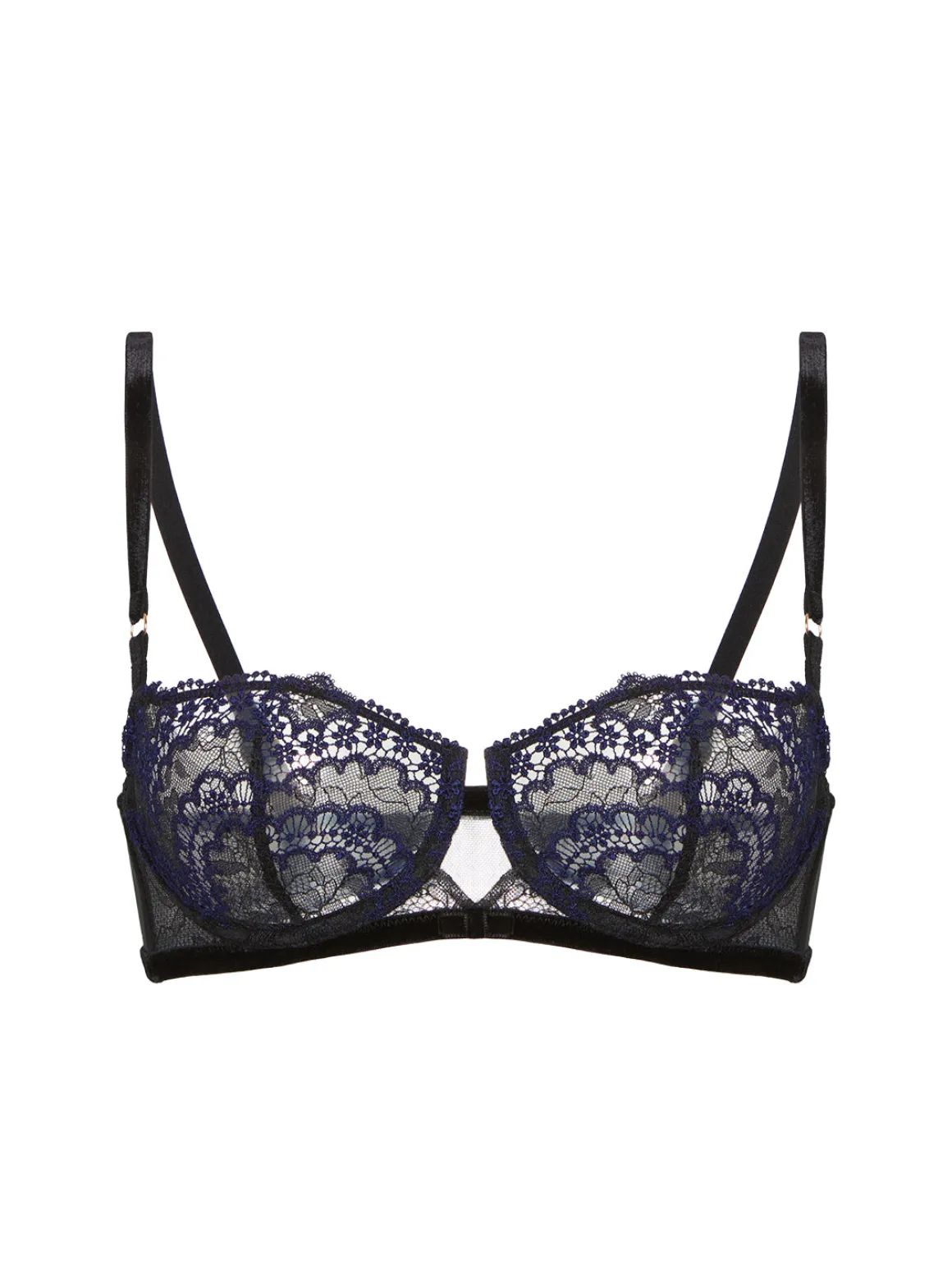 Soutien-gorge corbeille - Noir