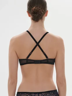 Soutien-gorge corbeille - Noir