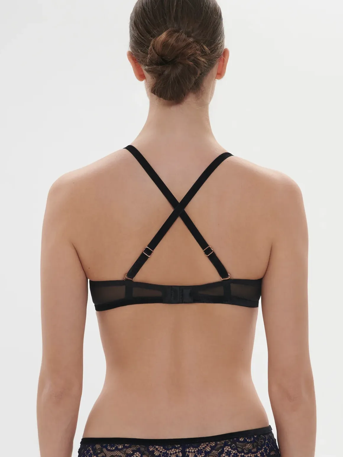 Soutien-gorge corbeille - Noir