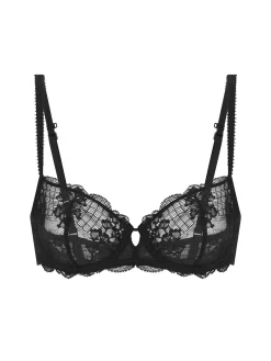 Soutien-gorge corbeille - Noir