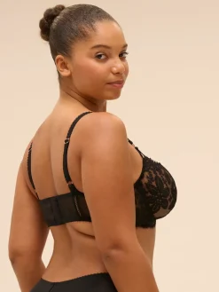 Soutien-gorge corbeille - Noir