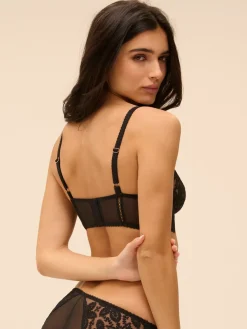 Soutien-gorge corbeille - Noir
