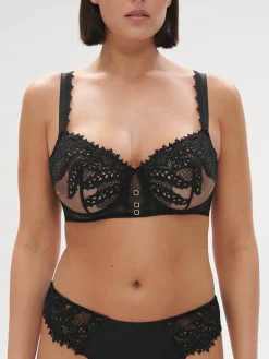 Soutien-gorge corbeille - Noir