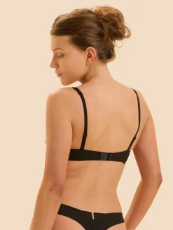 Soutien-gorge corbeille - Noir Tatoo