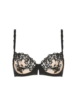 Soutien-gorge corbeille - Noir Tatoo