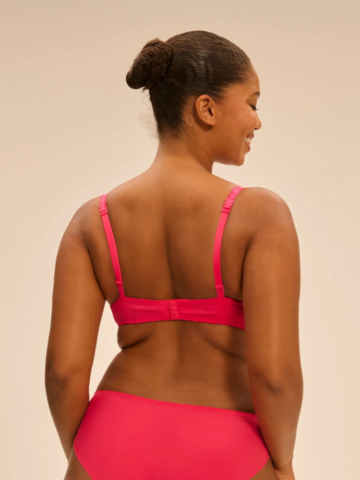 Soutien-gorge corbeille - Rose Fabuleux