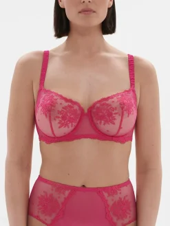 Soutien-gorge corbeille - Rose disco
