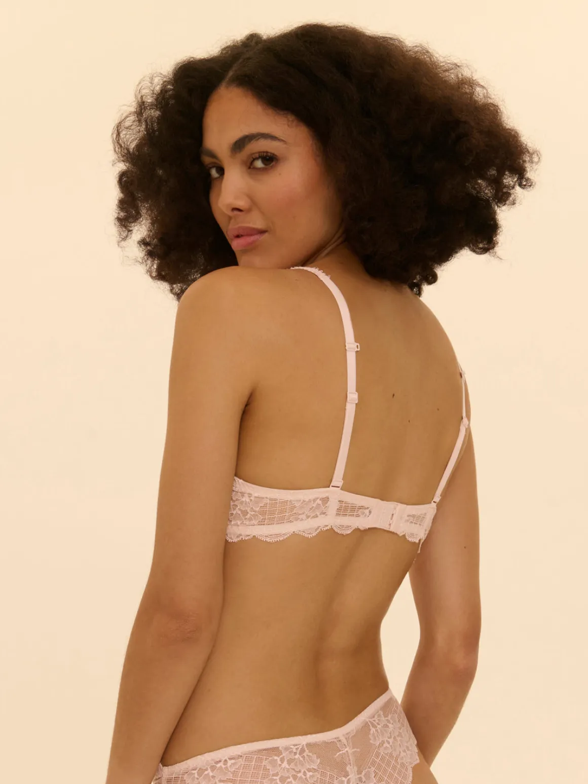 Soutien-gorge corbeille - Rose sakura