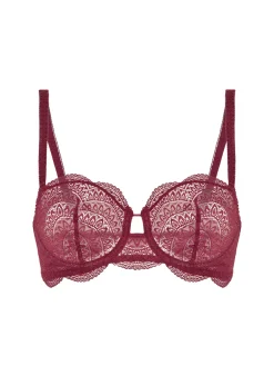Soutien-gorge corbeille - Rouge Spinelle