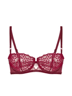 Soutien-gorge corbeille - Rouge Spinelle