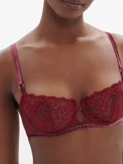 Soutien-gorge corbeille - Rouge Spinelle