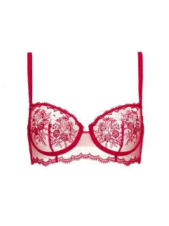 Soutien-gorge corbeille - Rouge Opéra