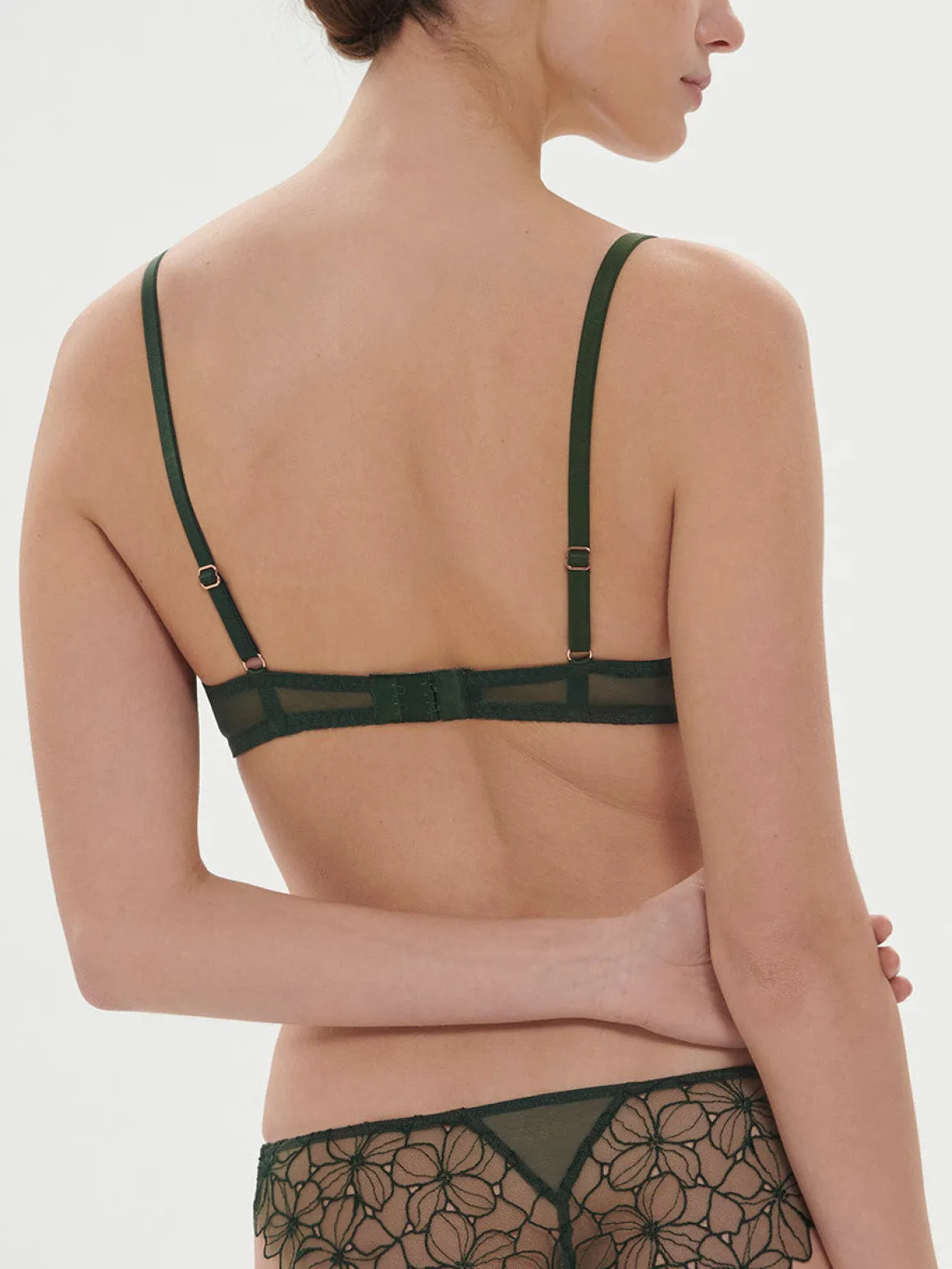 Soutien-gorge corbeille - Vert Clover