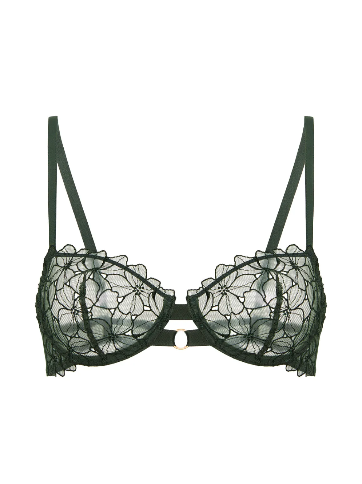 Soutien-gorge corbeille - Vert Clover