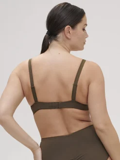 Soutien-gorge corbeille - Vert Nomade