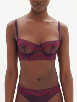 Soutien-gorge corbeille - Violet Euphoria
