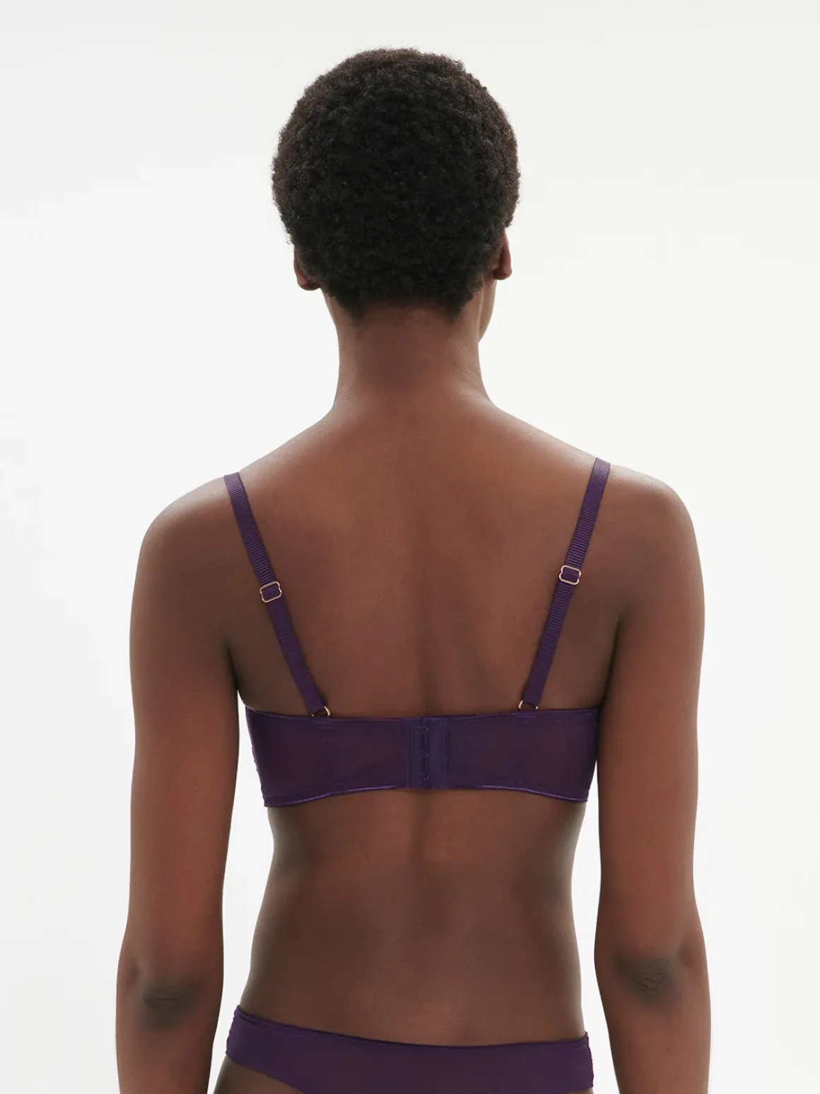 Soutien-gorge corbeille - Violet Euphoria