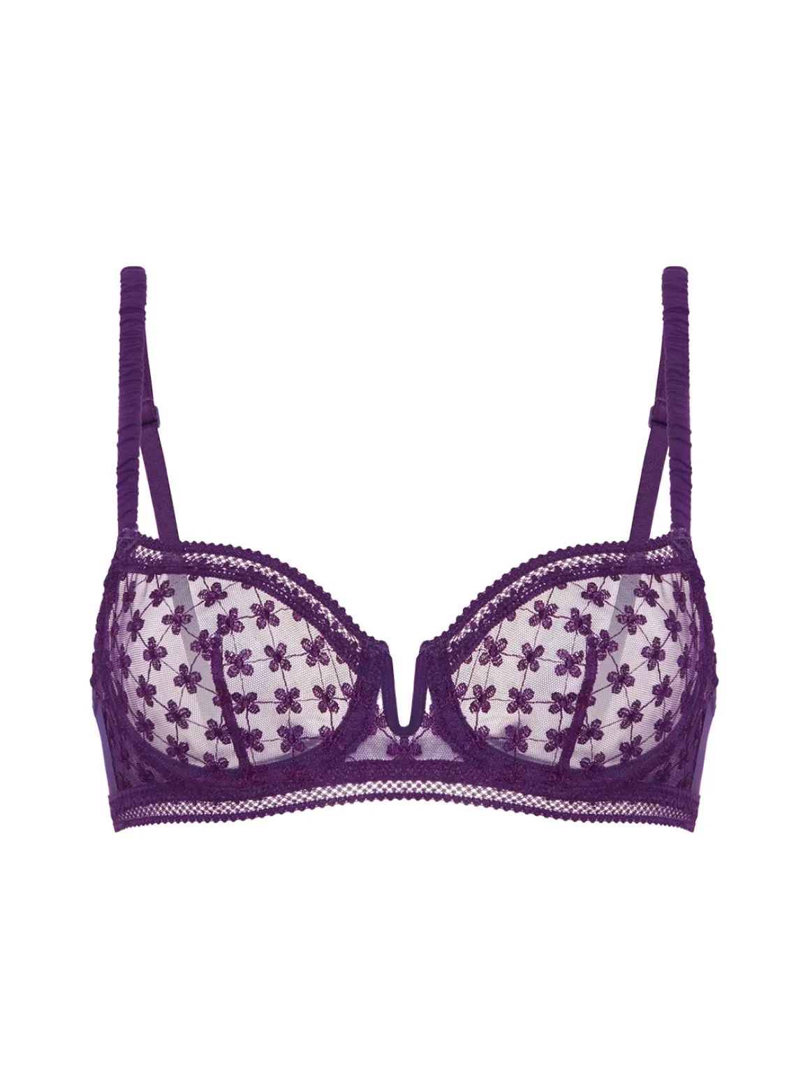 Soutien-gorge corbeille - Violet Euphoria