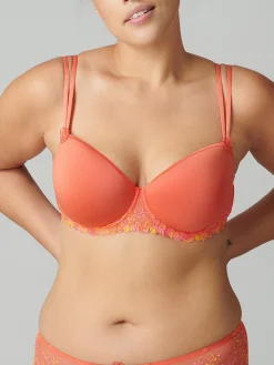 Soutien-gorge décolleté carré en spacer 3D - Mango