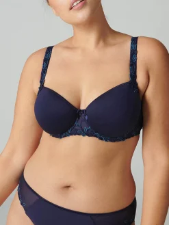 Soutien-gorge décolleté carré en spacer 3D - Minuit