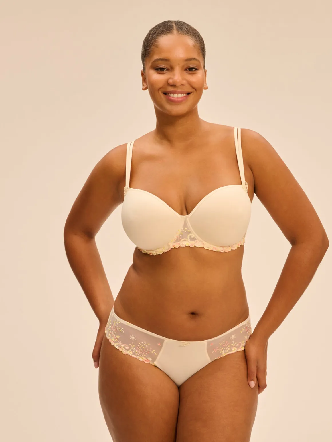 Soutien-gorge décolleté carré en spacer 3D - Pampa