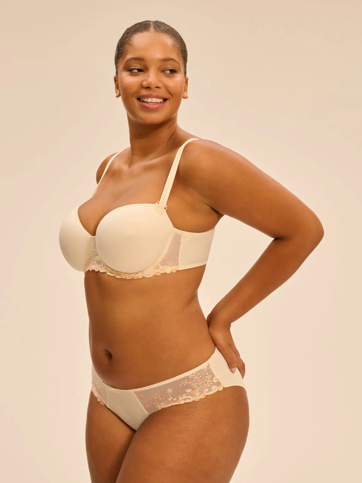 Soutien-gorge décolleté carré en spacer 3D - Pampa