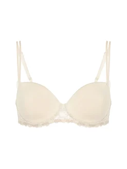 Soutien-gorge décolleté carré en spacer 3D - Beige Topaze